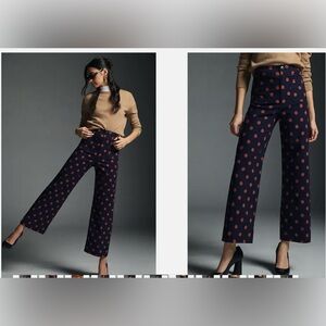 Maeve by Anthropologie - The Colette in blue and red polka dot. Size 26T
